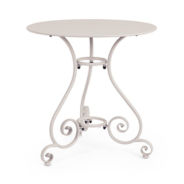 Jeklena okrogla vrtna mizica ø 70 cm Etienne – Bizzotto