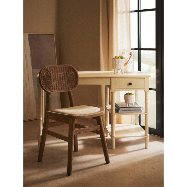 Pisalna miza iz masivnega bora 55x116 cm Heritage – Premier Housewares-image-4