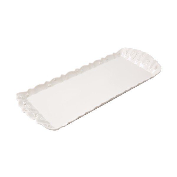 Bel porcelanast pladenj Toy´s Delight Villeroy&Boch, dolžina 40 cm-image-2