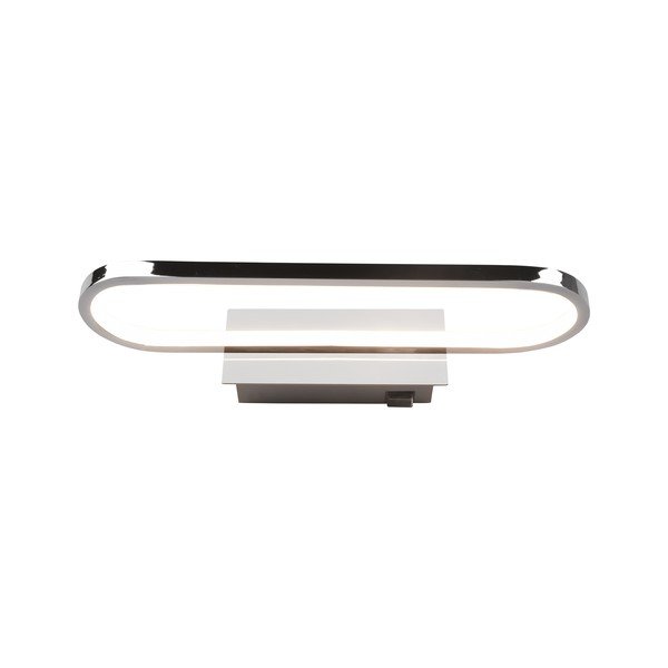 LED stenska svetilka v svetleči srebrni barvi (dolžina 40 cm) Gianni - Trio-image-4