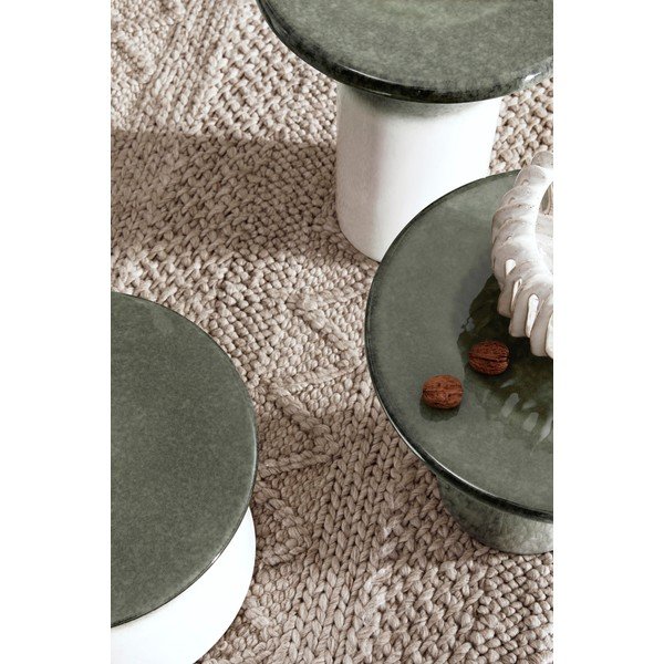 Keramična okrogla stranska mizica ø 40,5 cm Baraki – Bizzotto-image-3