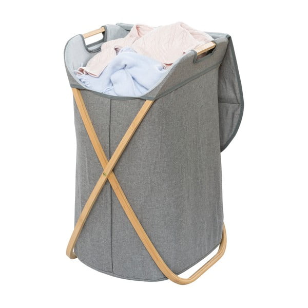 Koš za perilo z okvirjem iz bambusa Wenko Bahari, 79 l-image-2