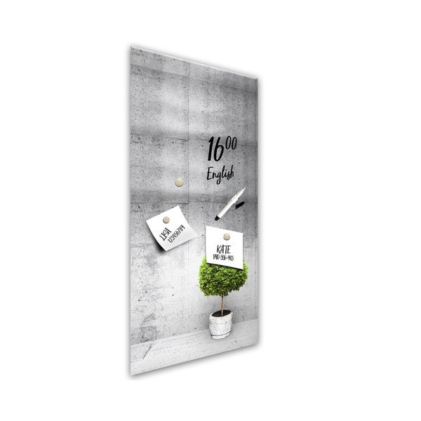 Magnetna tabla Styler Beton, 30 x 60 cm-image-2