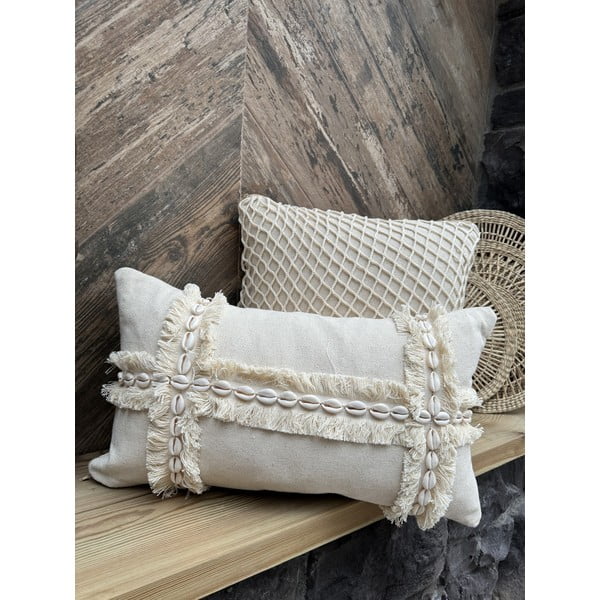 Bombažna prevleka za blazino 30x50 cm Seashells – Mioli Decor-image-2