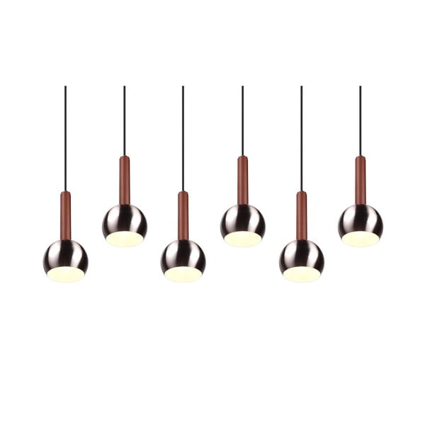 Črna viseča svetilka Ciliana – CINQUE-image-1