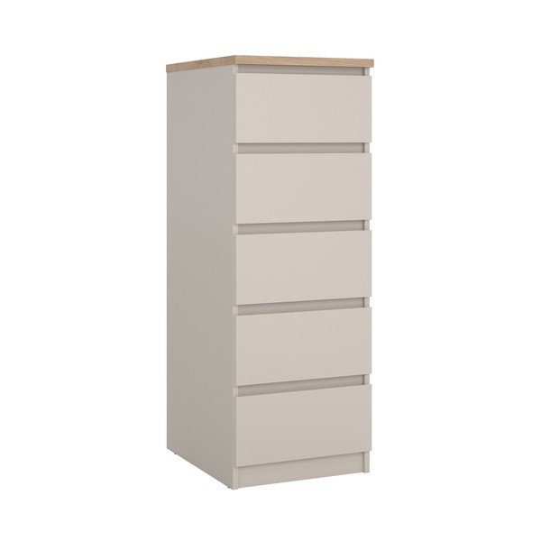 Kremno bela komoda 40x111x50 cm Naia – Tvilum