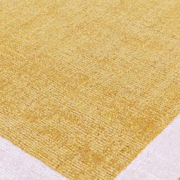 Oker rumena ročno tkana volnena preproga 68x240 cm Albi – Asiatic Carpets-image-2