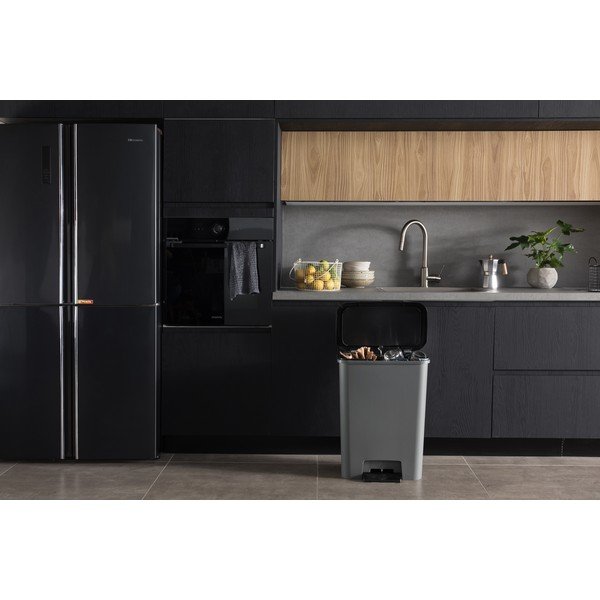 Plastični koš za ločevanje odpadkov s pedalom 23+23 l Compatta - Curver-image-1