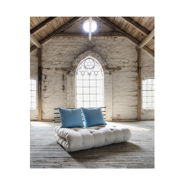 Kavč postelja Karup Shin Sano Black Flax/Horizon Blue-image-1