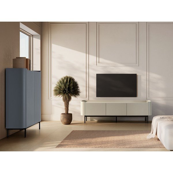 Prašno modra omarica 100x140x40 cm Willa – MOME-image-1