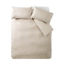 Bež posteljnina za zakonsko posteljo 200x200 cm Folkstone Geo – Catherine Lansfield