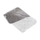 Bela/siva bombažna otroška odeja 80x80 cm Strenenzauber – Roba