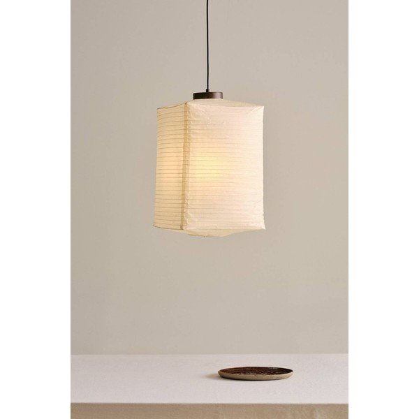 Bež papirnata viseča svetilka ø 35 cm Sally – Jotex-image-1