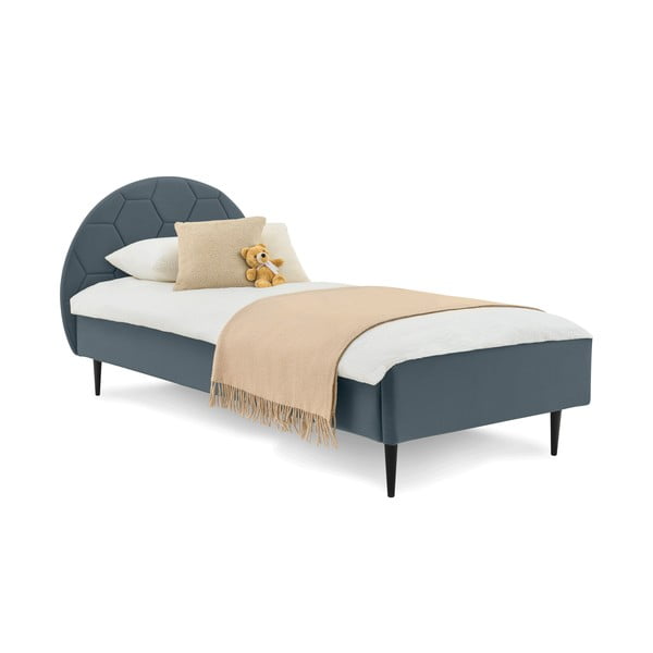 Modra otroška postelja 90x200 cm Mercury – Scandic-image-2
