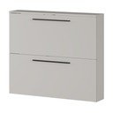 Sivo-bež stenska omarica za čevlje Utah - Germania