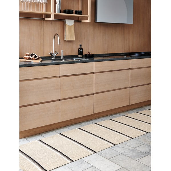 Bež notranja in zunanja preproga 70x90 cm Olle Mud Beige – Pappelina-image-1