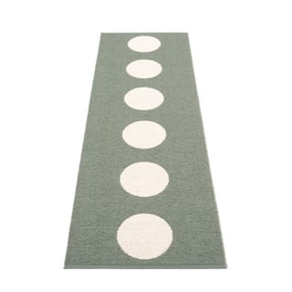 Zelen zunanji in notranji tekač 70x225 cm Vera Army – Pappelina