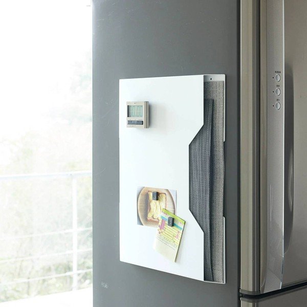 Kovinsko držalo za pogrinjke z namestitvijo brez vrtanja Tower – YAMAZAKI-image-3