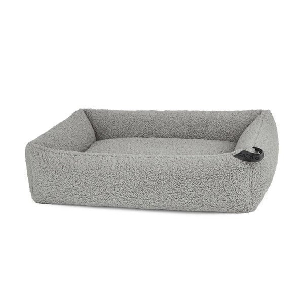 Siva bouclé podloga za pse 65x80 cm Senso Pebble S/M – MiaCara