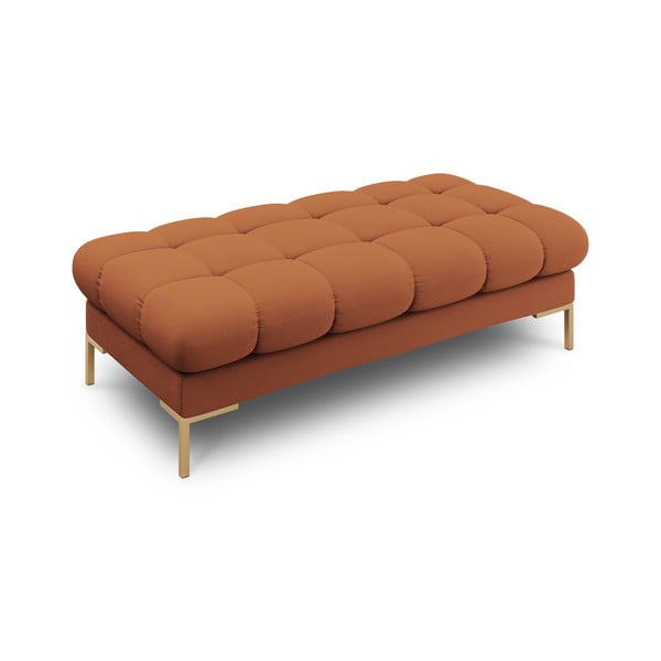 Opečnato oranžen tabure Bali – Cosmopolitan Design-image-3