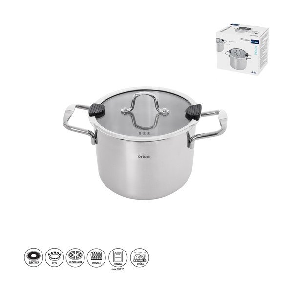 Lonec iz nerjavečega jekla s pokrovko 4,6 l Venice – Orion-image-4