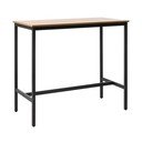 Barska miza v hrastovem dekorju 60x120 cm Cesura – Unique Furniture