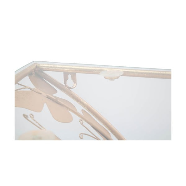 Nočna omarica v zlati barvi Butterfly – Mauro Ferretti-image-1