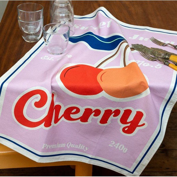 Bombažna kuhinjska krpa 70x50 cm Cherry – Rex London-image-1