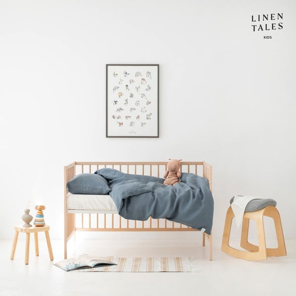 Lanena otroška posteljnina 140x200 cm – Linen Tales-image-1