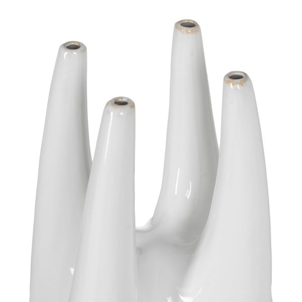 Bela keramična visoka vaza (višina 56 cm) Blanca – Ixia-image-1