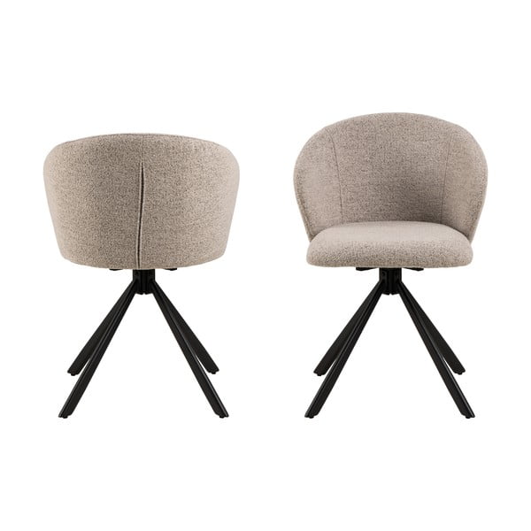 Bež jedilni stoli v kompletu 2 ks Pippa – Actona-image-4