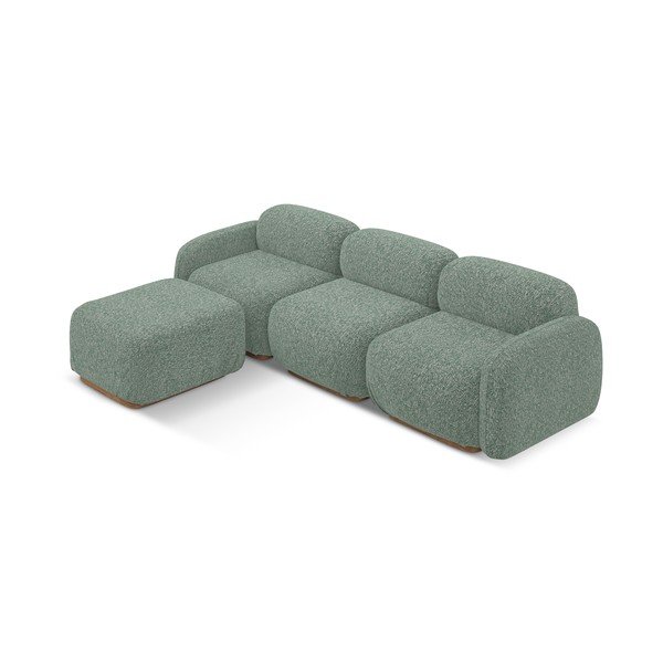 Svetlo zelena kotna sedežna garnitura (s kotom po izbiri) Ailani – Makamii-image-2