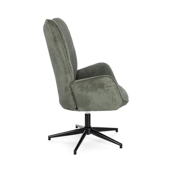 Zelen vrtljiv fotelj Inas – Bizzotto-image-3