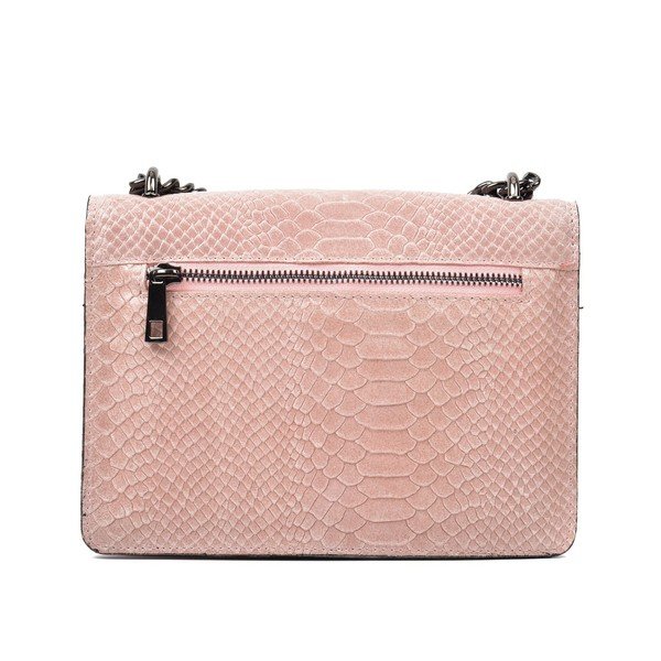 Roza usnjena pisemska torbica Renata Corsi Fiona-image-1