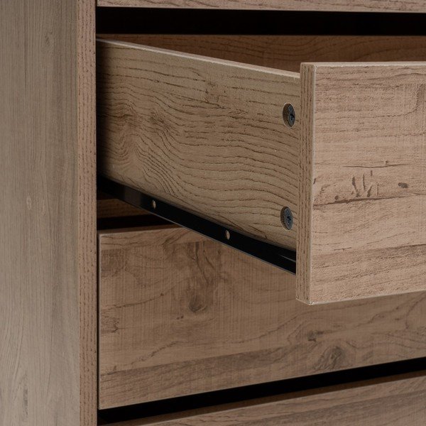 Odprta modularna garderobna omara v hrastovem dekorju 60x180x45 cm Modular – Casa Selección-image-2