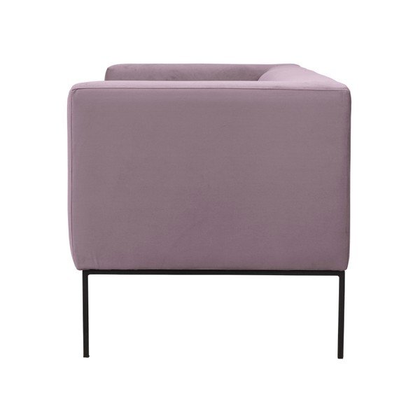Roza žametna zofa Windsor & Co Sofas Neptune, 145 cm-image-3