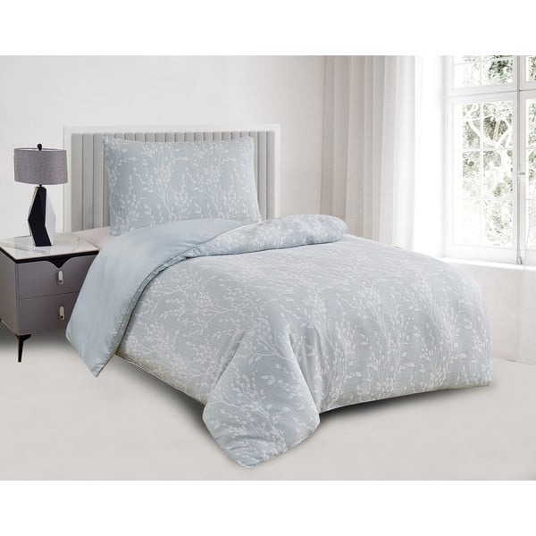 Zelena enojna posteljnina iz žakarja 140x200 cm Boston – My House-image-1