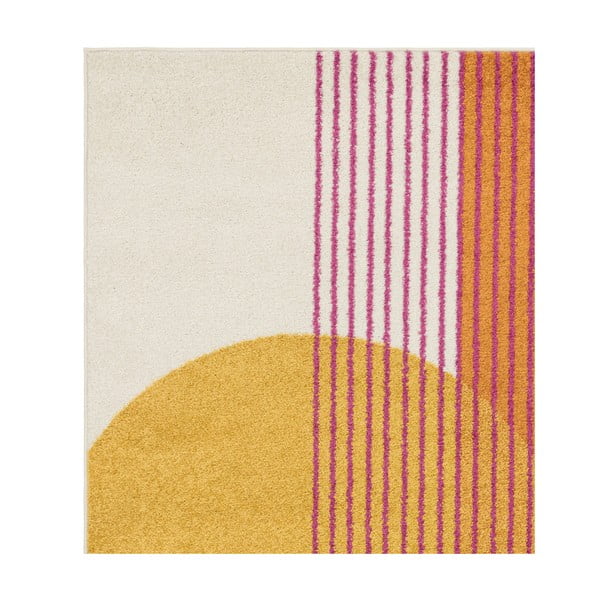 Rumeno-oranžna preproga 200x290 cm Muse Orange Retro – Asiatic Carpets-image-4