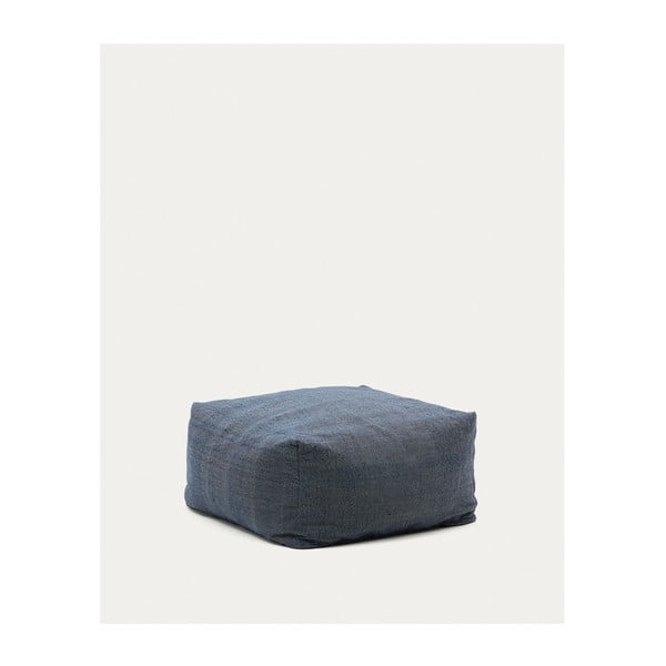 Temno moder vrtni tabure Vedell – Kave Home-image-2