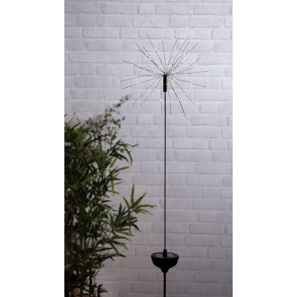 Zunanja solarna LED svetilka z belimi LED diodami Star Trading Firework, višina 100 cm-image-4