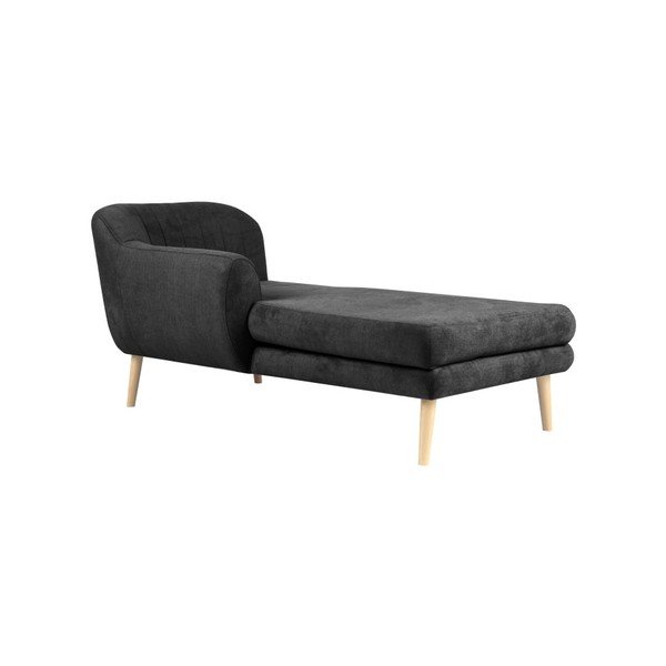 Temno siv ležalnik Mazzini Sofas Sardaigne-image-1