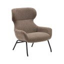 Rjav fotelj Belina – Kave Home