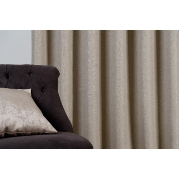 Bež zavesa 140x260 cm Avalon – Mendola Fabrics-image-3