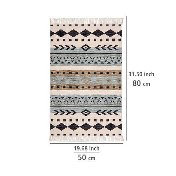 Kopalniška preproga iz recikliranega bombaža Wenko Bere, 50 x 80 cm-image-3