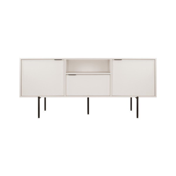 Sivo-bež TV omarica 180x79x50 cm Bau – noo.ma-image-2