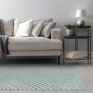 Prašno modra preproga 80x150 cm Muse Blue Cross – Asiatic Carpets