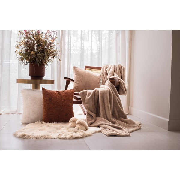 Rjava odeja iz umetnega krzna 150x200 cm Ruby – Tiseco Home Studio-image-4