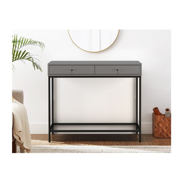 Siva stranska mizica 35x90 cm Celine – Støraa-image-4