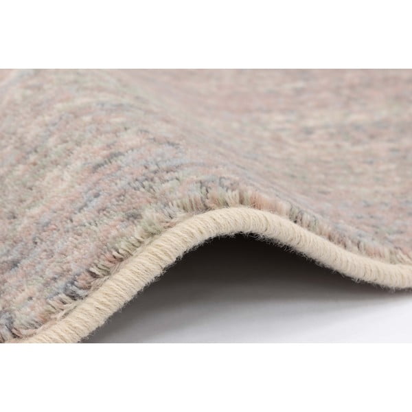 Rožnata/siva volnena preproga 240x340 cm Calvi rose – Agnella-image-2