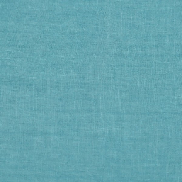 Turkizna lanena zavesa 140x300 cm Coastal Blue – Linen Tales-image-1